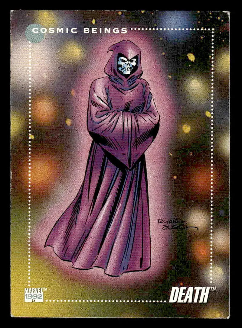 1992 Impel Marvel Universe #157 Death - Non-Sports Card Single