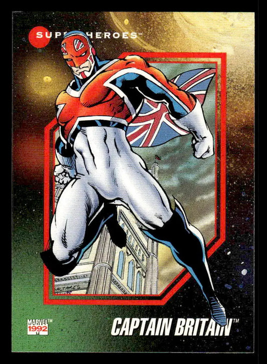 1992 Impel Marvel Universe #17 Captain Britain - Non-Sports Card Single