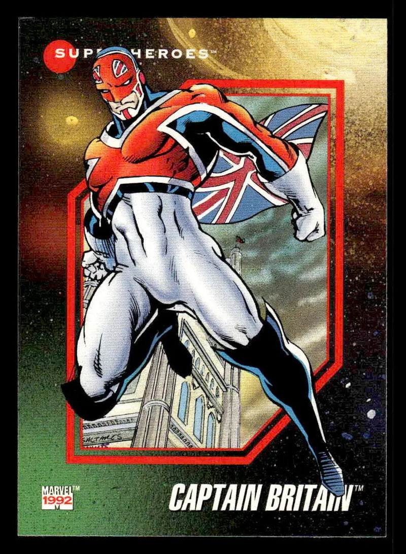 1992 Impel Marvel Universe #17 Captain Britain - Non-Sports Card Single