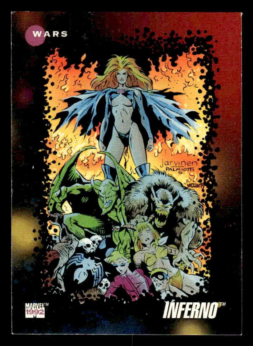 1992 Impel Marvel Universe #188 Inferno - Non-Sports Card Single