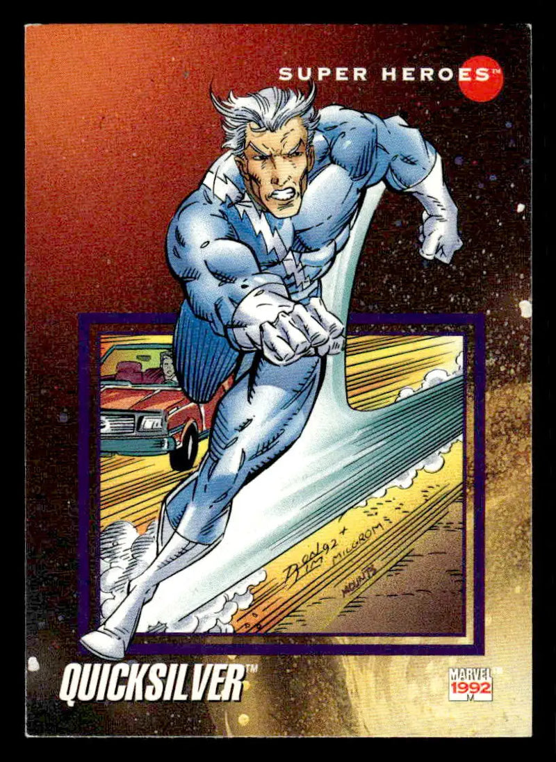 1992 Impel Marvel Universe #7 Quicksilver - Non-Sports Card Single