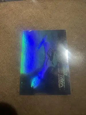Holographic Star Trek The Next Generation box set featuring Klingon Vor’Cha ship hologram card
