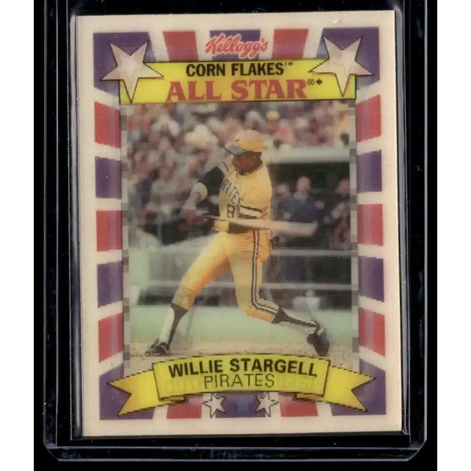 1992 Kellogg’s Frosted Flakes All Stars #NNO Willie Stargell NM-MT - Baseball Card Single