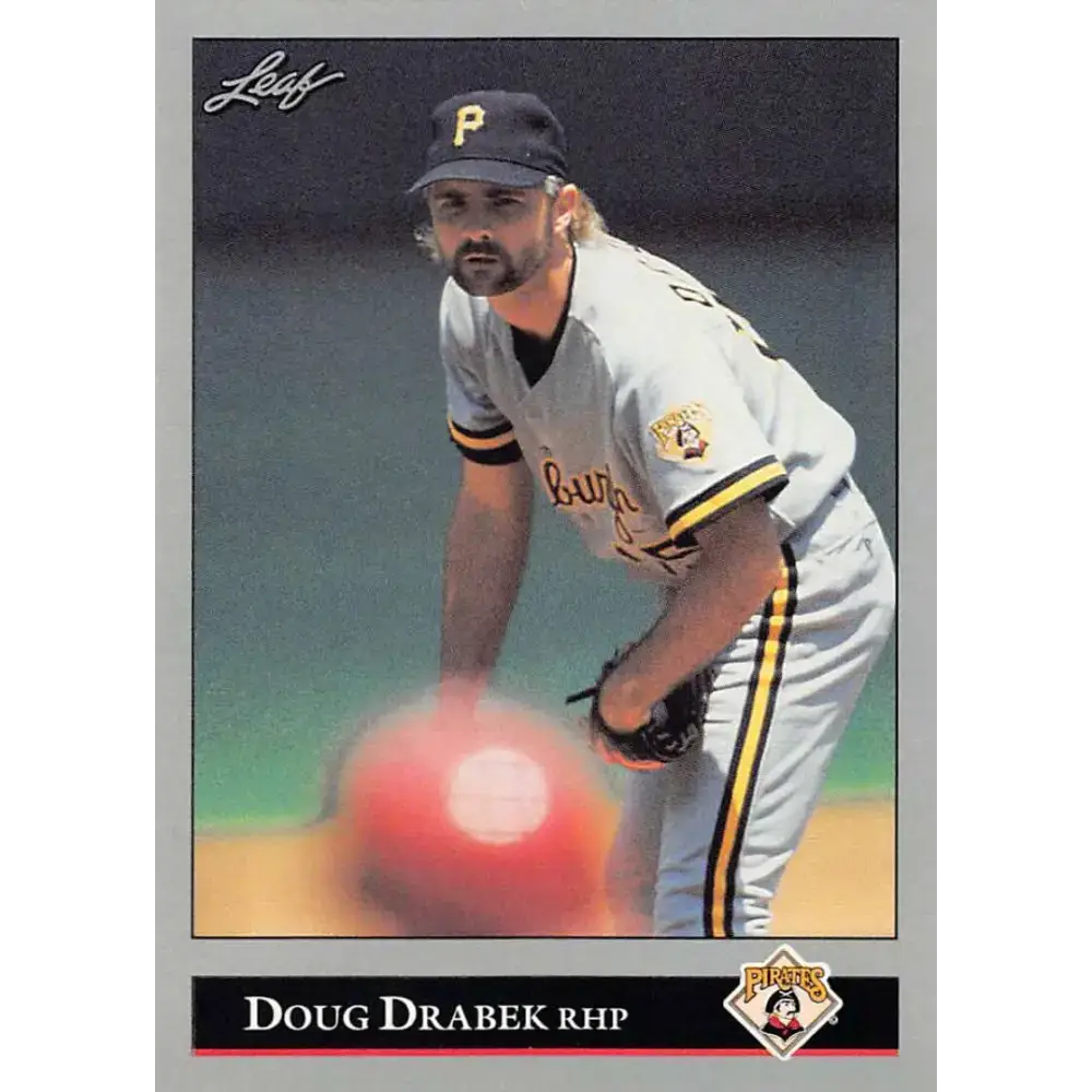 1992 Leaf #11 Doug Drabek NM-MT Pittsburgh Pirates Baseball Card - Baseball Card Single