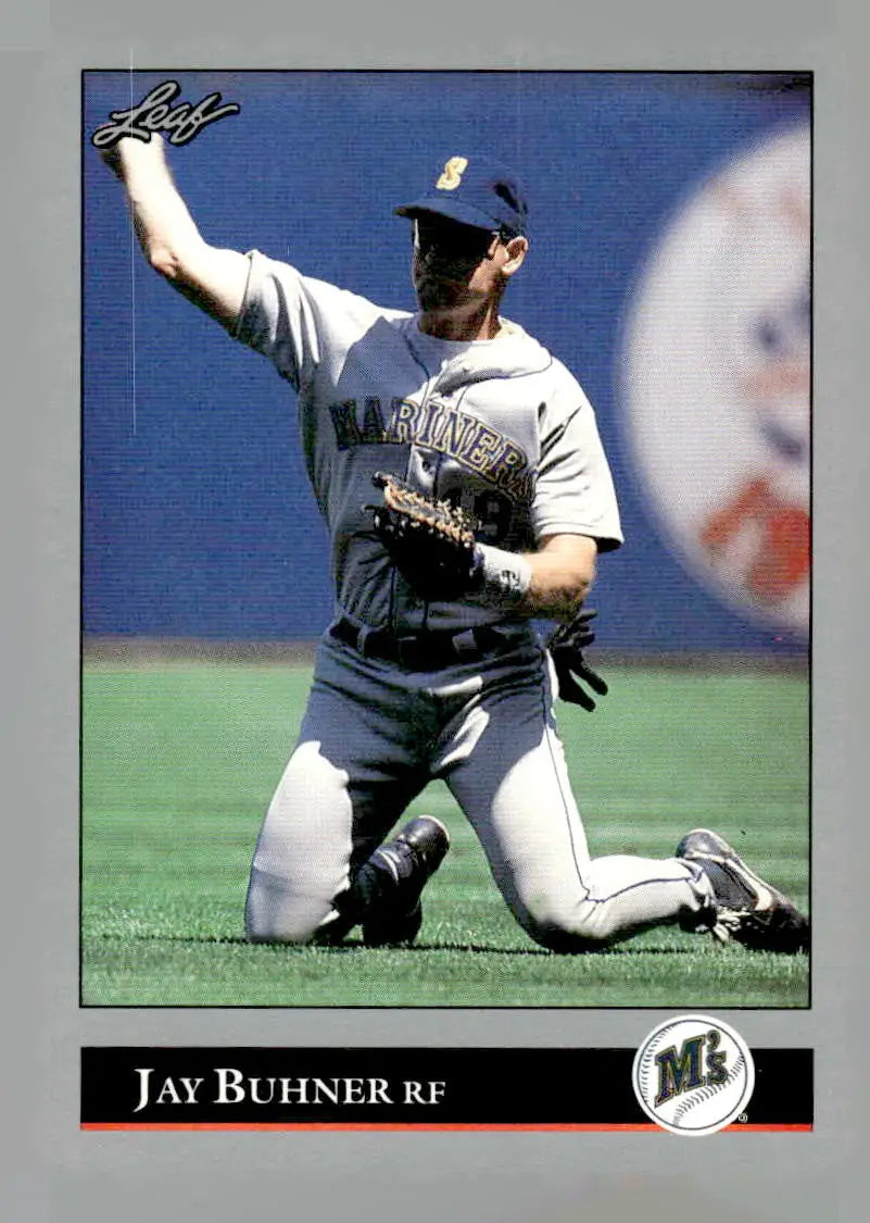 1992 Leaf #128 Jay Buhner - Baseball Card Single