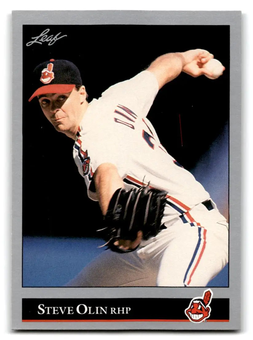 1992 Leaf #141 Steve Olin - Baseball Card Single