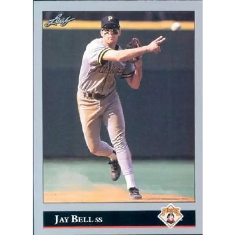1992 Leaf #143 Jay Bell NM-MT Pittsburgh Pirates Baseball Card - Baseball Card Single