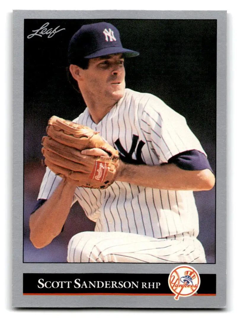 1992 Leaf #152 Scott Sanderson - Baseball Card Single