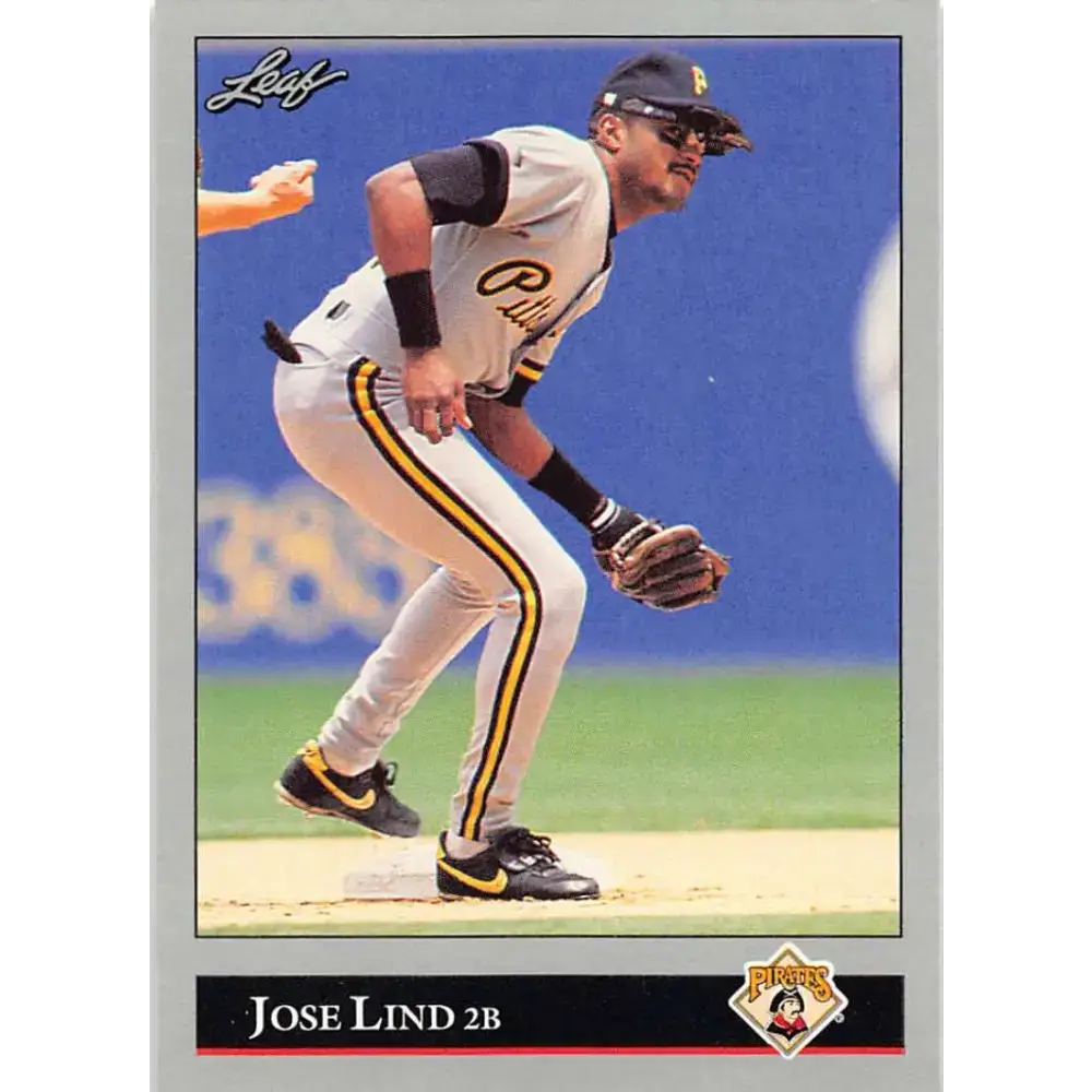 1992 Leaf #175 Jose Lind NM-MT Pittsburgh Pirates Baseball Card - Baseball Card Single