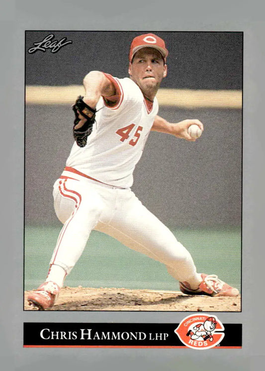 1992 Leaf #178 Chris Hammond - Baseball Card Single