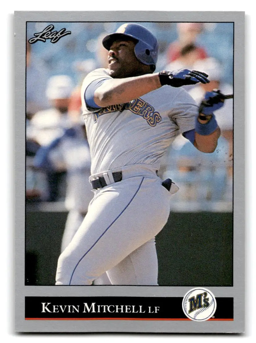 1992 Leaf #185 Kevin Mitchell - Baseball Card Single