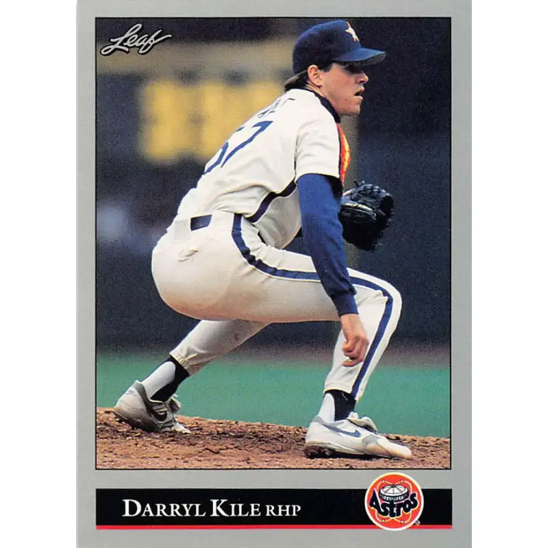 1992 Leaf #198 Darryl Kile NM-MT Houston Astros Baseball Card - Baseball Card Single