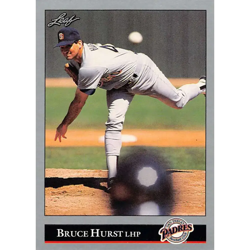 1992 Leaf #216 Bruce Hurst NM-MT San Diego Padres Baseball Card - Baseball Card Single