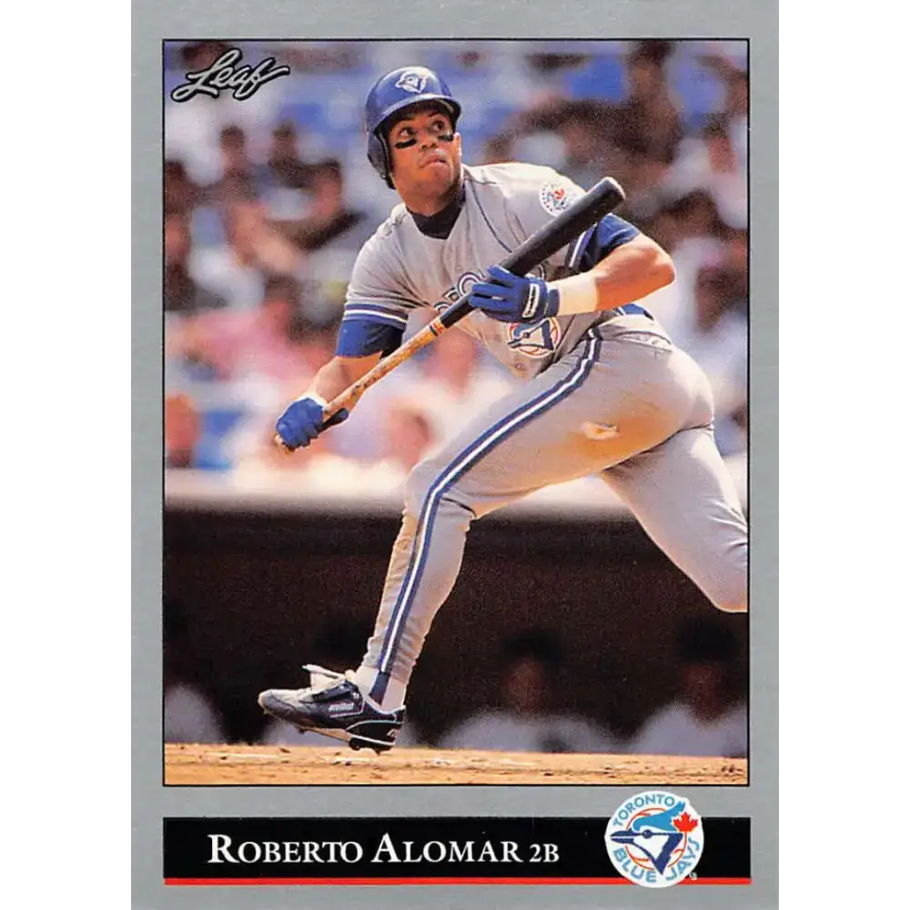 1992 Leaf #233 Roberto Alomar NM-MT Toronto Blue Jays Baseball Card - Baseball Card Single