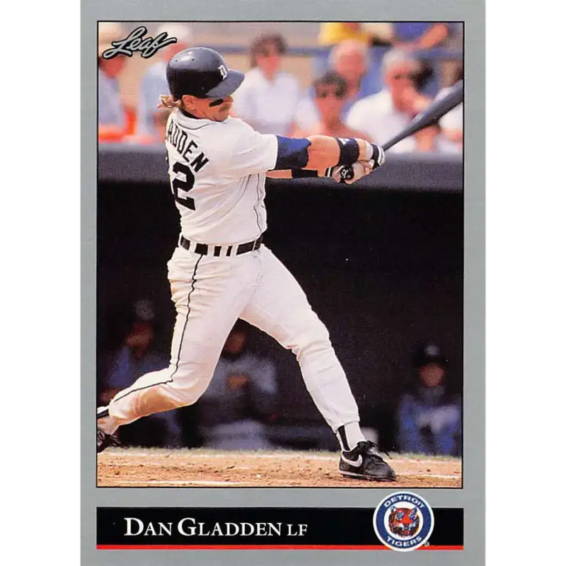 1992 Leaf #239 Dan Gladden NM-MT Detroit Tigers Baseball Card - Baseball Card Single