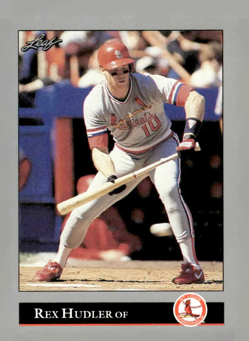1992 Leaf #25 Rex Hudler - Baseball Card Single