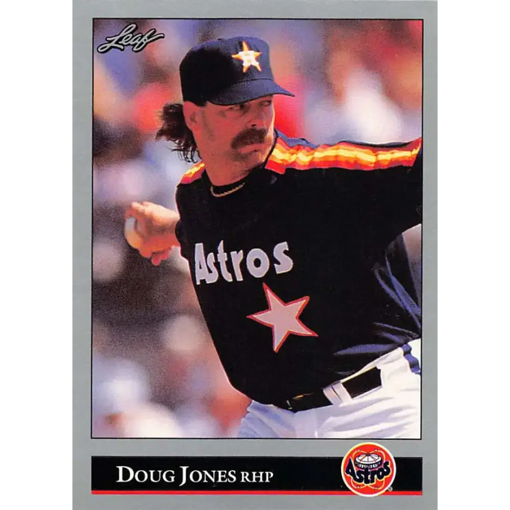 1992 Leaf #253 Doug Jones NM-MT Houston Astros Baseball Card - Baseball Card Single
