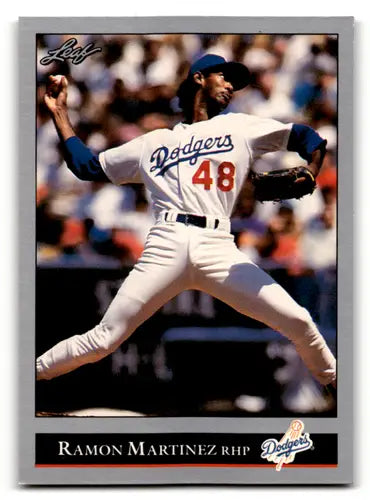 1992 Leaf #297 Ramon Martinez EX/NM Dodgers ID:60434 - Baseball Card Single