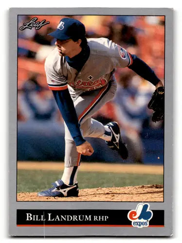 1992 Leaf #333 Bill Landrum EX/NM Expos ID:60432 - Baseball Card Single