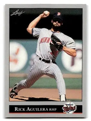 1992 Leaf #34 Rick Aguilera - Baseball Card Single
