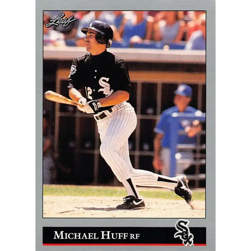 1992 Leaf #342 Mike Huff NM-MT Chicago White Sox Baseball Card - Baseball Card Single