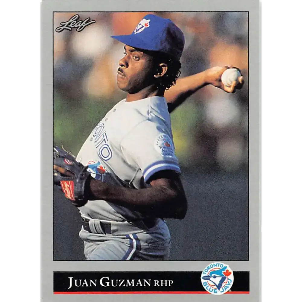 1992 Leaf #35 Juan Guzman NM-MT Toronto Blue Jays Baseball Card - Baseball Card Single