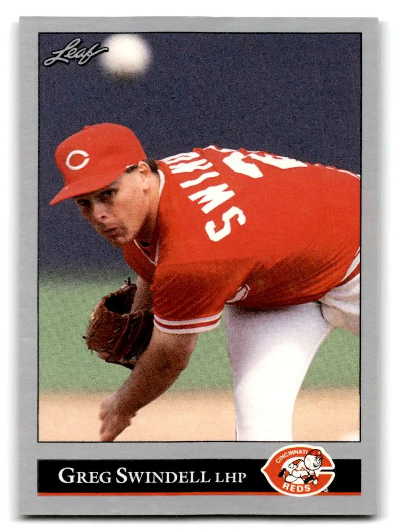 1992 Leaf #384 Greg Swindell - Baseball Card Single