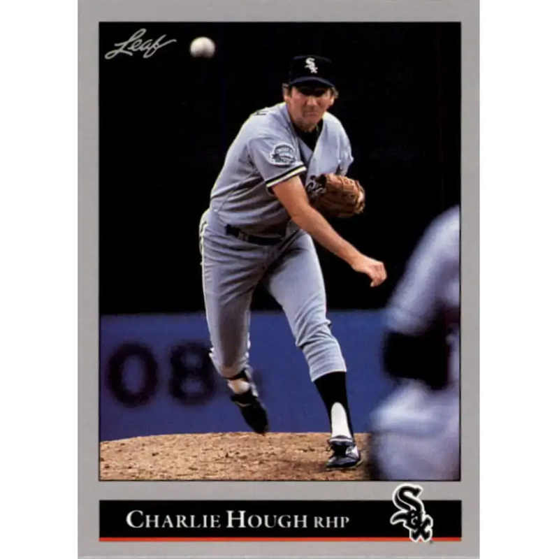 1992 Leaf #39 Charlie Hough NM-MT Chicago White Sox Baseball Card - Baseball Card Single
