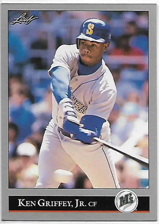 1992 Leaf #392 Ken Griffey Jr. NM Near Mint Mariners ID:81972 - Baseball Card Single