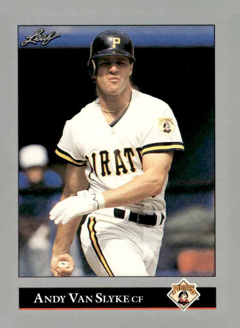 1992 Leaf #43 Andy Van Slyke - Baseball Card Single