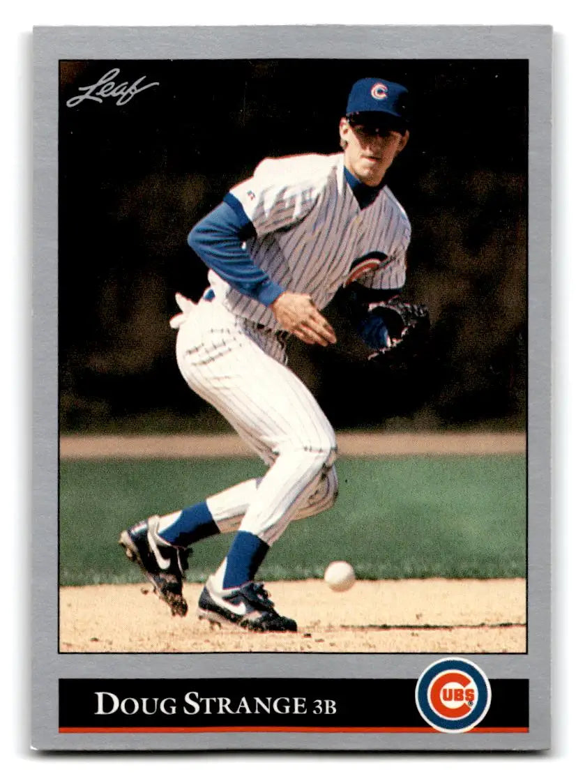 1992 Leaf #476 Doug Strange - Baseball Card Single