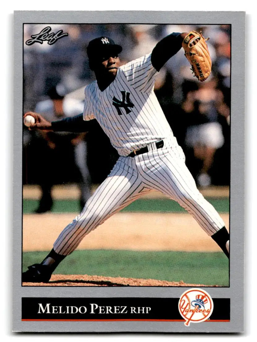 1992 Leaf #479 Melido Perez - Baseball Card Single