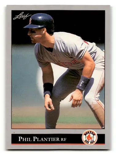 1992 Leaf #50 Phil Plantier NM Near Mint Red Sox ID:60437 - Baseball Card Single
