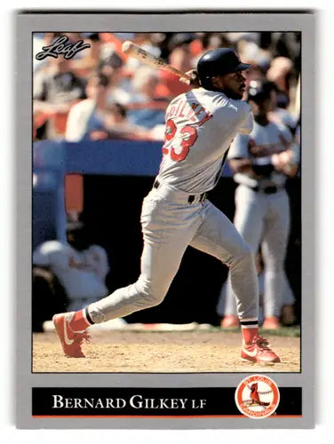 1992 Leaf #502 Bernard Gilkey EX/NM Cardinals ID:60445 - Baseball Card Single