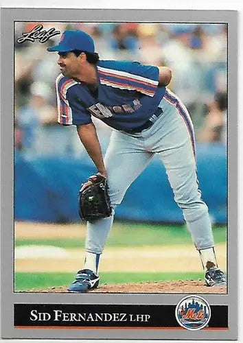 1992 Leaf #519 Sid Fernandez NM Near Mint Mets - Baseball Card Single