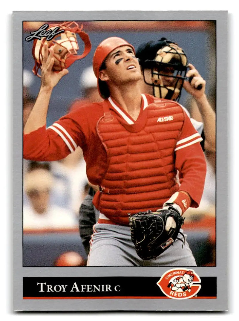 1992 Leaf #525 Troy Afenir - Baseball Card Single