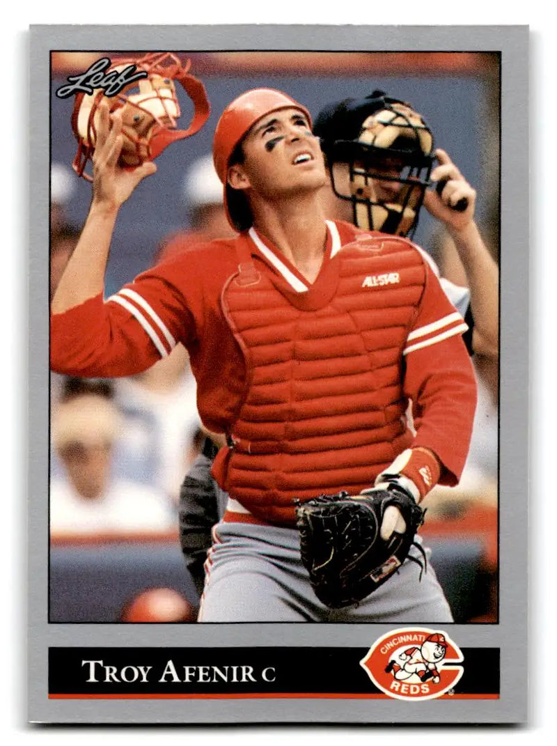 1992 Leaf #525 Troy Afenir - Baseball Card Single