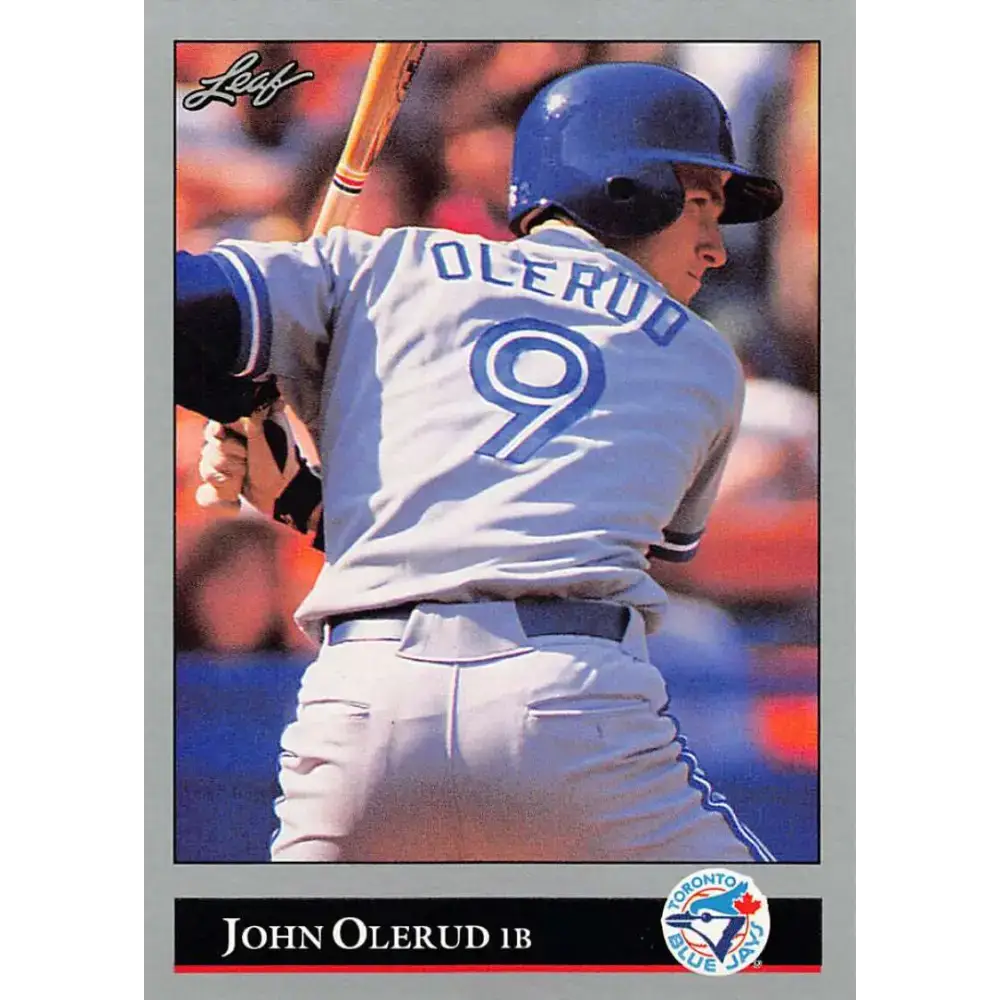 1992 Leaf #60 John Olerud NM-MT Toronto Blue Jays Baseball Card - Baseball Card Single