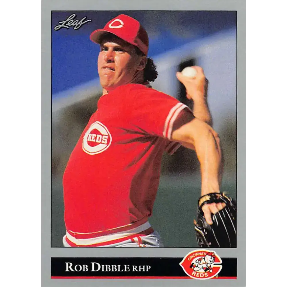 1992 Leaf #69 Rob Dibble NM-MT Cincinnati Reds Baseball Card - Baseball Card Single