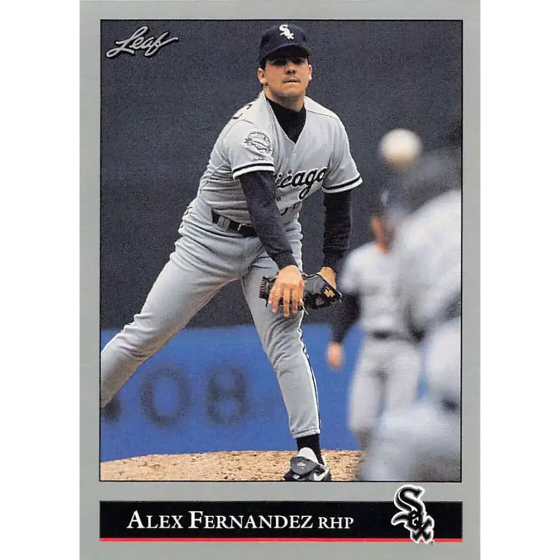 1992 Leaf #85 Alex Fernandez NM-MT Chicago White Sox Baseball Card - Baseball Card Single