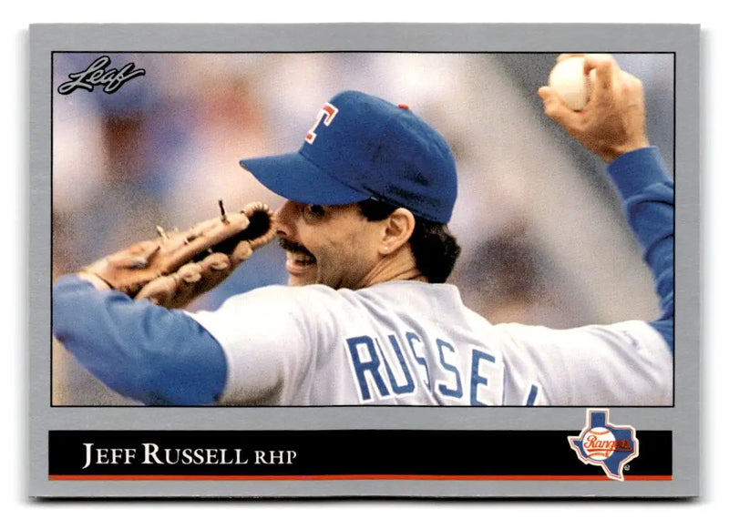 1992 Leaf #90a Jeff Russell - Baseball Card Single