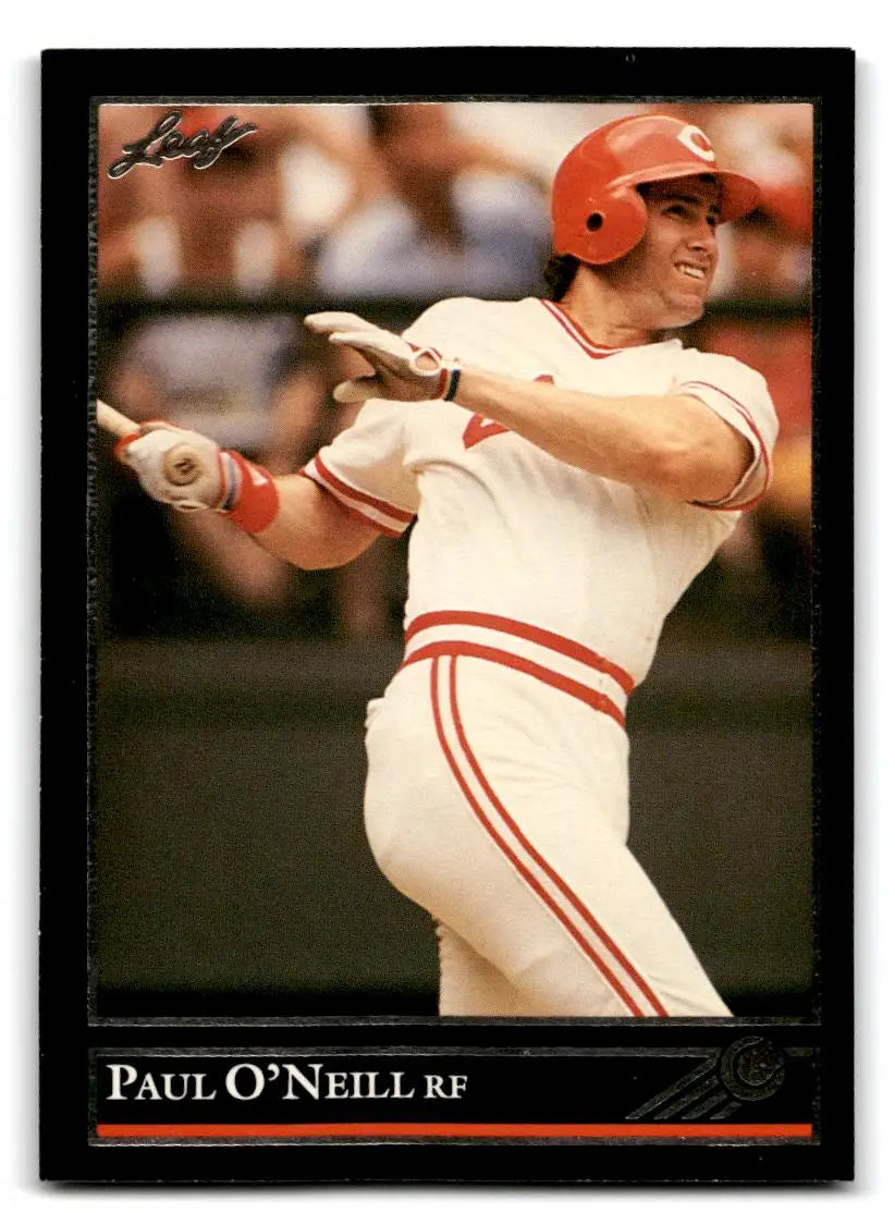 1992 Leaf #99 Paul O’Neill Black Gold - Baseball Card Single