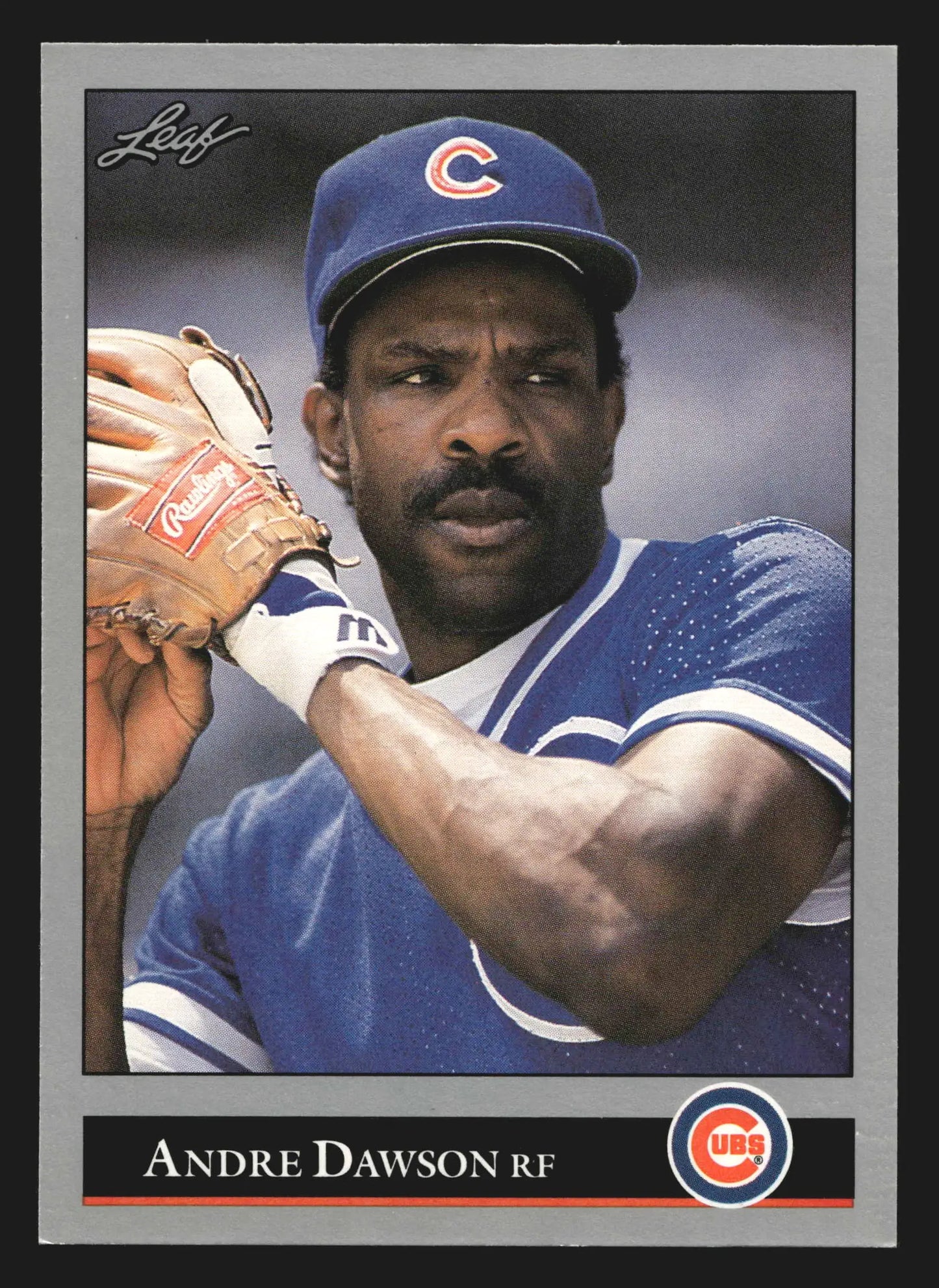 1992 Leaf Andre Dawson #183 Chicago Cubs HOF - Baseball Card Single