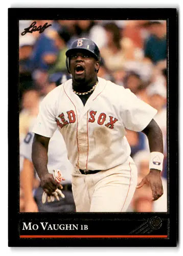1992 Leaf Black Gold #103 Mo Vaughn NM-MT Red Sox ID:73188 - Baseball Card Single