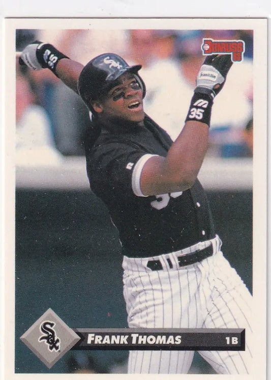 1992 LEAF SERIES ONE #7 FRANK THOMAS- CHICAGO WHITE SOX - Baseball Card Single