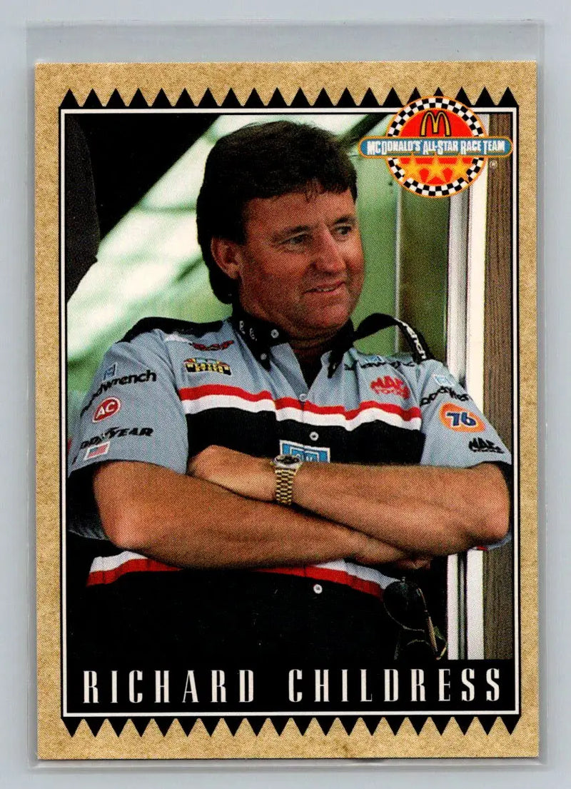 1992 Maxx McDonald’s All-Star Race Team #5 Richard Childress - Racing Card Single