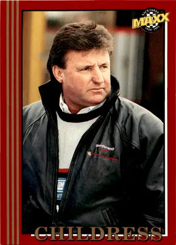 1992 Maxx Red Richard Childress trading card with original gloss NM-MT ID 45847