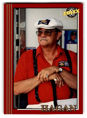 1992 Maxx Red #119 Billy Hagan NM Near Mint ID:66017 - Racing Card Single