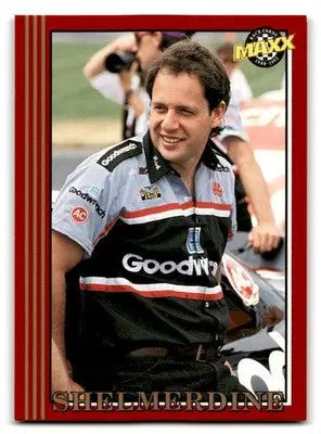 1992 Maxx (Red) #148 Kirk Shelmerdine - Racing Card Single