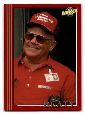 1992 Maxx (Red) #206 Dick Beaty - Racing Card Single